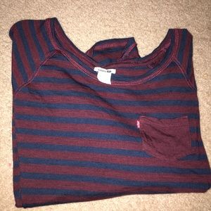 women’s levi long sleeve shirt